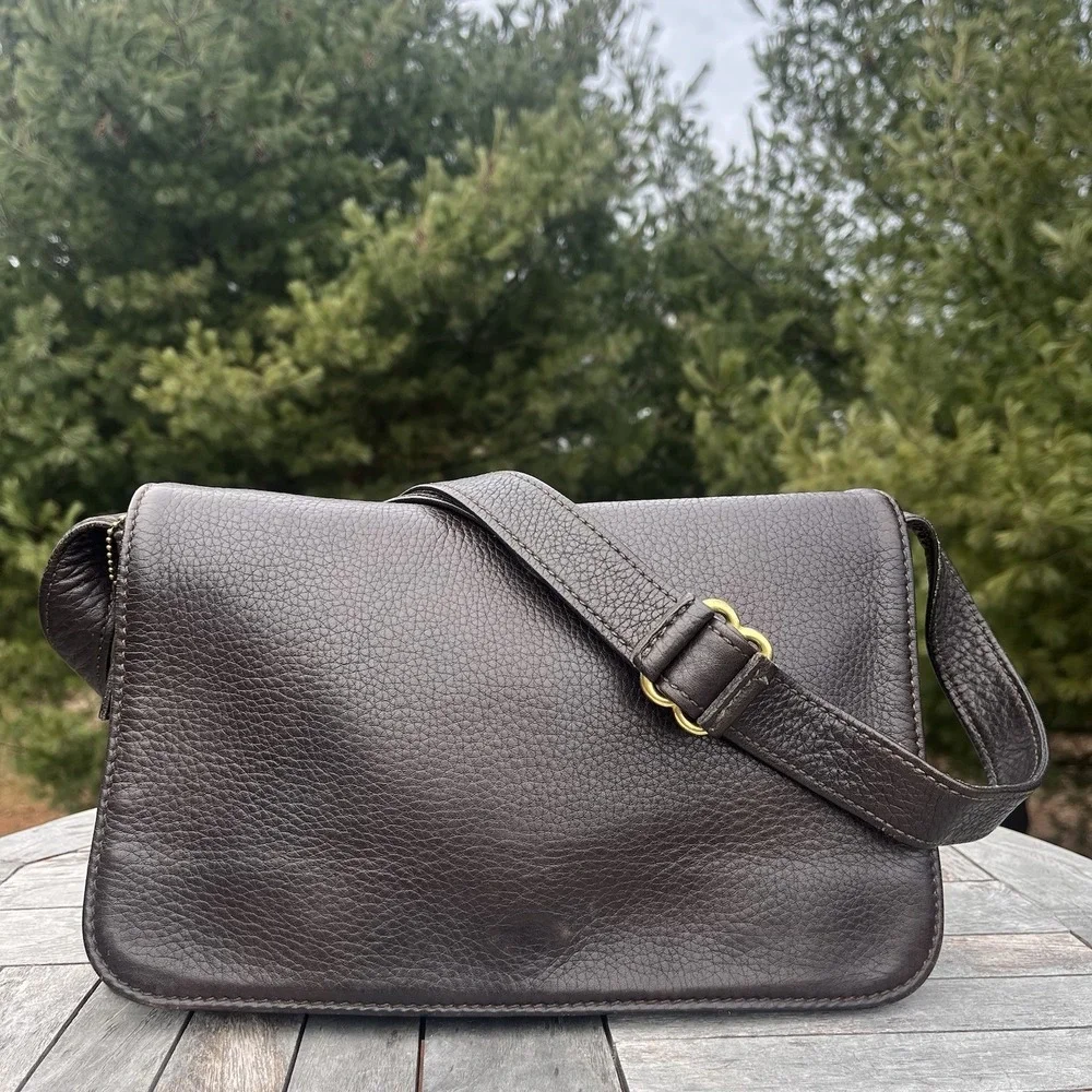 Vintage COACH Sonoma Crossbody Shoulder Bag‎ Brown Leather Purse 4928 Costa Rica